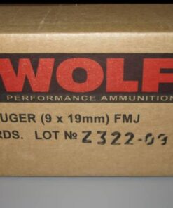 Wolf 9mm ammo